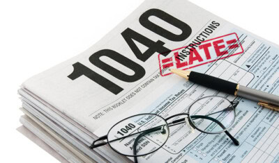 late taxes